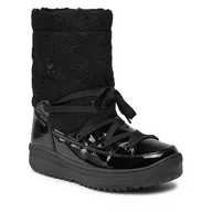Buty dla dziewczynek - Śniegowce Tommy Hilfiger T3A6-33067-1630999 S Black 999 - miniaturka - grafika 1