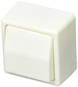 Namioty - Brunner Artykuł kempingowy przełącznik natynkowy VDE SB opakowany, biały, 320/998 - miniaturka - grafika 1