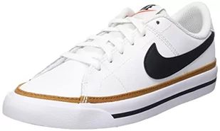 Nike Trampki chłopięce Court Legacy, White Black Desert Ochre Gum Light Brown, 39 eu - Buty dla chłopców - miniaturka - grafika 1