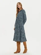 Sukienki - Tatuum Sukienka codzienna Splati T2420.192B Granatowy Regular Fit - miniaturka - grafika 1