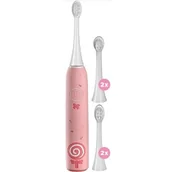 Szczoteczki do zębów dla dzieci - Szczoteczka soniczna CONCEPT Kids Kido Smile ZK6010 Różowy - miniaturka - grafika 1