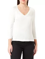 Koszulki i topy damskie - s.Oliver BLACK LABEL T-shirt damski, biały, 42 - miniaturka - grafika 1