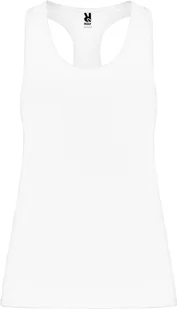 Roly CA6656 Koszula damska Aida Woman Tank Top - Kolor: Biały 01 - Rozmiar: M - Koszule damskie - miniaturka - grafika 1