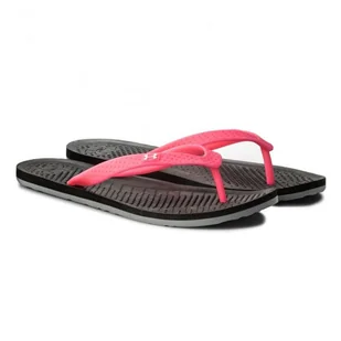 Klapki Under Armour Atlantic Dune W 1252540-006 czarne różowe - Klapki i japonki damskie - miniaturka - grafika 1
