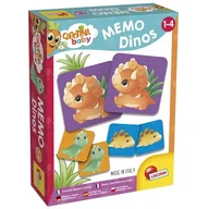 Gry planszowe - Carotina Baby - Dinozaury Lisciani - miniaturka - grafika 1