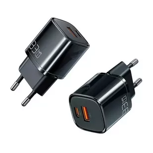 Ładowarka sieciowa Mcdodo Nano GaN CH-0151, USB + USB-C, 33W (czarna) - Ładowarki do telefonów - miniaturka - grafika 2
