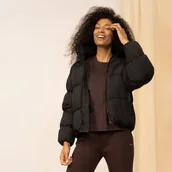 Kurtki damskie - Damska kurtka puchowa pikowana OUTHORN OTHAW22TDJAF013 - Outhorn - miniaturka - grafika 1