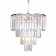 Lampy sufitowe - 17106/4+1-CHR AMEDEO LAMPA WISZĄCA CHROM/CHROME - miniaturka - grafika 1