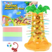 Zabawki zręcznościowe - Gra Zręcznościowa Rodzinna Skaczące Spadające Małpki Palma 30cm - miniaturka - grafika 1