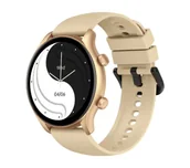 Smartwatch - Zeblaze Btalk 3 Plus Beżowy - miniaturka - grafika 1