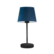 Lampy stojące - Nowoczesna lampka nocna do czytania SIENA VELUR z welurowym abażurem - miniaturka - grafika 1
