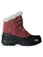Buty dla dziewczynek - The North Face Śniegowce Y Shellista V Lace Wp NF0A7W5X7I01-010 Różowy - miniaturka - grafika 1