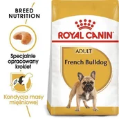 Sucha karma dla psów - Royal Canin French Bulldog Adult 9 kg - miniaturka - grafika 1