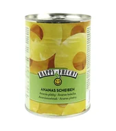 Pasztet i przetwory mięsne - Happy Frucht Ananas plastry 565 g - miniaturka - grafika 1