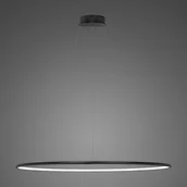 Lampy sufitowe - Altavola Design Lampa sufitowa Nowoczesna lampa sufitowa LED czarna Altavola okręgi ledowe LA073/P_120_in_4k_black_dimm LA073/P_120_in_4k_black_dimm - miniaturka - grafika 1