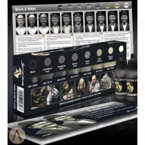 Scale 75 Black and White Paint Set - Akcesoria do gier planszowych - miniaturka - grafika 1