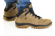 Buty trekkingowe męskie - Buty Męskie 4F Zimowe Sportowe Skórzane Wodoodporne Trekkingowe Wysokie 46 - miniaturka - grafika 1