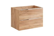 Szafki łazienkowe - Comad Capri Oak szafka 80 cm podumywalkowa wisząca Dąb Craft Złoty CAPRIOAK821AFSC - miniaturka - grafika 1