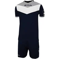 Zestawy męskiej odzieży sportowej - Givova, zestaw boiska do gry wielokolorowa Blau/Grau Klar 3XS - miniaturka - grafika 1