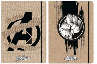 Beniamin Teczka z gumką A4 Avengers Kraft Liner - - Teczki i skoroszyty - miniaturka - grafika 1