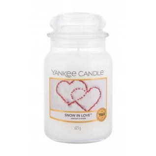 Świece - Yankee Candle Snow In Love świeczka zapachowa 623 g unisex - grafika 1