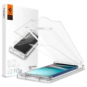 Szkła hartowane na telefon - Szkło hybrydowe SPIGEN Elite Shield Ez Fit do Samsung Galaxy S25 Ultra Przezroczysty - miniaturka - grafika 1