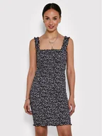 Sukienki - Noisy May Sukienka letnia Lea 27020598 Czarny Slim Fit - miniaturka - grafika 1