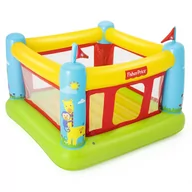 Materace dmuchane i koła do pływania - Bestway 93553 Fisher Price Dmuchany Zamek Trampoli - miniaturka - grafika 1