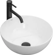 Umywalki - Umywalka Cersanit REA-U1878 UMYWALKA STELLA WHITE NABLATOWA 36CM REA // CE.REA.U-STELLA - miniaturka - grafika 1