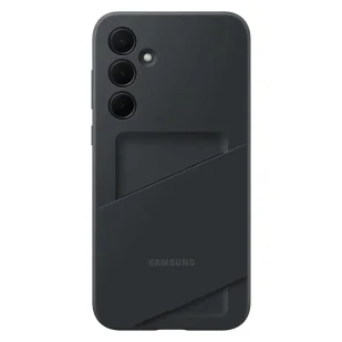 Etui Samsung Card Slot Case EF-OA356TBEGWW z kieszenią na karty do Samsung Galaxy A35 - czarne - Etui i futerały do telefonów - miniaturka - grafika 1