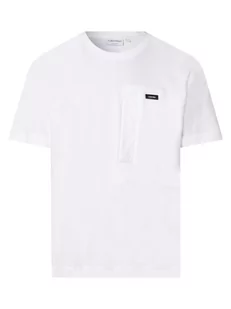 Calvin Klein - T-shirt męski, biały - Koszulki męskie - miniaturka - grafika 1