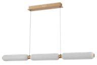 Lampy sufitowe - Catkin - lampka wisząca złoty malowany 339103-09 - miniaturka - grafika 1