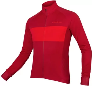 Koszulki rowerowe - Endura FS260-Pro Jetstream II Koszulka rowerowa z długim rękawem Mężczyźni, czerwony L 2022 Koszulki kolarskie - grafika 1