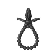 Gryzaki dla dzieci - Razbaby Gryzak Soczysta Malina czarny 1 szt. - miniaturka - grafika 1