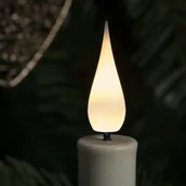 Oświetlenie świąteczne - Konstsmide Christmas Świece choinkowe LED białe, 3D, 12-częściowe - miniaturka - grafika 1