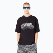 Koszulki męskie - Koszulka męska Oakley Wired Mtn Scape Tee blackout - miniaturka - grafika 1