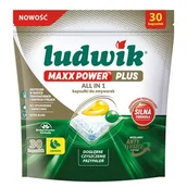 Środki do zmywarek - Kapsułki do zmywarek LUDWIK Maxx Power Plus 30 szt. - miniaturka - grafika 1