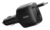Ładowarki do telefonów - Belkin BoostCharge Uniwersalne Czarny Zapalniczka Szybkie ładowanie Wewnętrzna - miniaturka - grafika 1