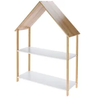 Półki i regały dla dzieci - Regał Domek Scandi do pokoju dziecka 80x30xh108 cm - miniaturka - grafika 1