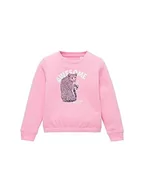 Bluzy dla dziewczynek - TOM TAILOR Dziewczęca bluza dziecięca, 31685 - Fresh Pink, 92/98 cm - miniaturka - grafika 1