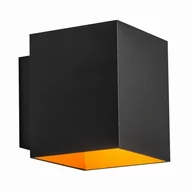 Lampy ścienne - KINKIET CZARNY+ZŁOTY/BLACK+GOLD 91063 SOLA WL SQUARE - miniaturka - grafika 1