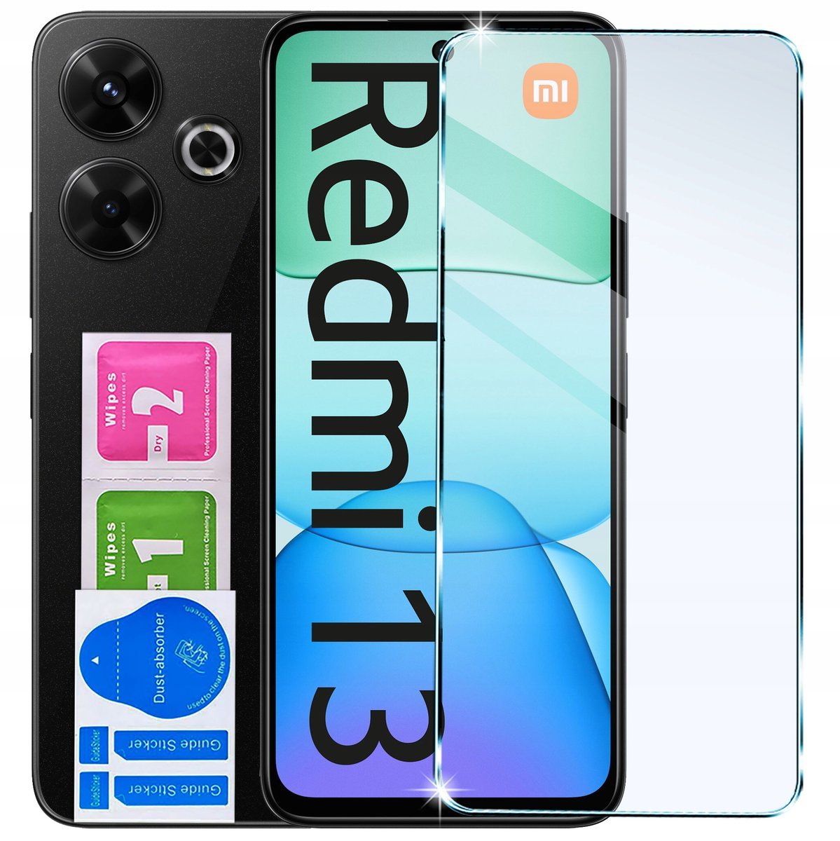 Szkło Hartowane do Xiaomi Redmi 13 4G OCHRONNE SZYBKA 9H