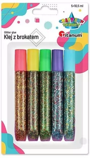 Titanum Klej z brokatem 3D - Artykuły biurowe - miniaturka - grafika 2