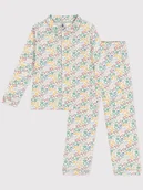 Rampersy - PETIT BATEAU Piżama w kolorze białym - miniaturka - grafika 1