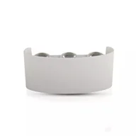 Lampy ogrodowe - Kinkiet Zewnętrzny Oprawa Ścienna Góra/Dół V-Tac 5W Led Biała Ip54 Vt-846 4000K 630Lm - miniaturka - grafika 1