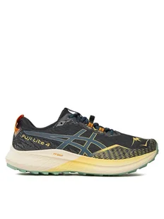 Asics Buty Fuji Lite 4 1011B698 Czarny - Buty sportowe męskie - miniaturka - grafika 1