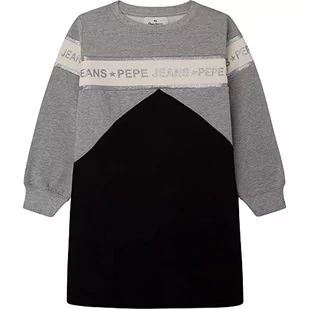 Pepe Jeans Ewa,Sukienka Dziewczyny i dziewczęta, Czarny(czarny), 12 lat - Sukienki - miniaturka - grafika 1