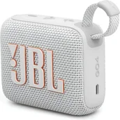 Głośniki przenośne - Głośnik Bluetooth JBL Go 4 Biały - miniaturka - grafika 1