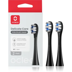 Oclean P3K8 Black głowica wymienna dla dzieci 2 szt. - Końcówki do szczoteczek elektrycznych - miniaturka - grafika 1