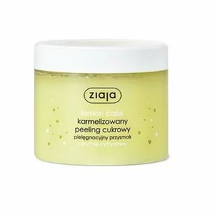 Ziaja Karmelizowany peeling cukrowy Lemon Cake 300ml - Peelingi do ciała - miniaturka - grafika 1